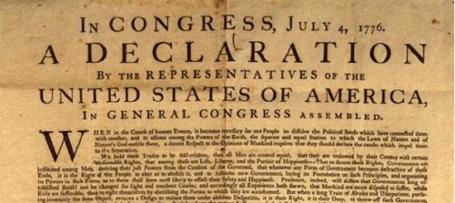 Public Speaking Lesson From The Declaration Of Independence Magnetic