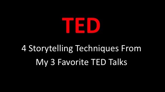 TedTalk-Storytelling-Techniques