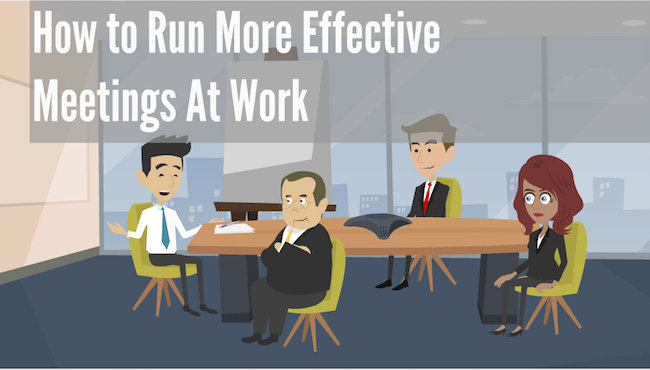 How To Run Effective Meetings at Work