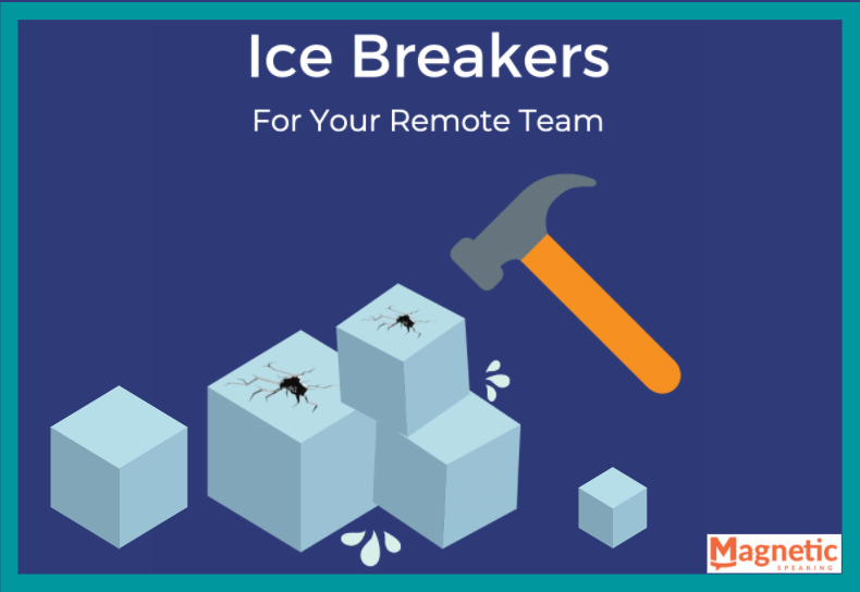 Raise your hand if you use icebreakers to kick start #remote