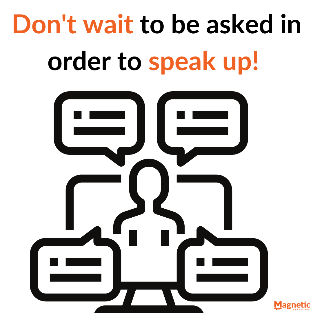 Speak up and improve your communication skills at work